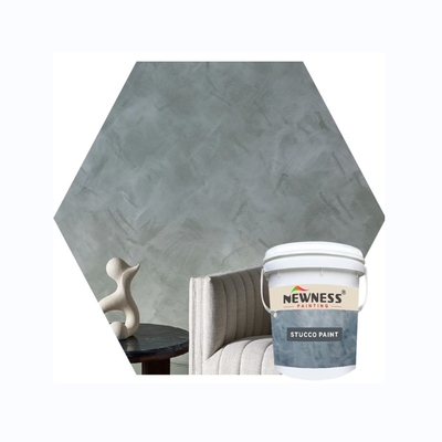 Pintura de textura de estucos para la decoración interior de paredes de edificios