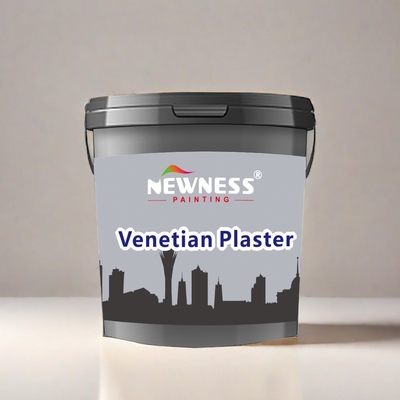 Pintura de pared de yeso veneciano de alta brillantez anti-rayga con fuerte adhesión y herramientas de lote