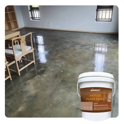 MF Tio2 Pintura de piso epoxi para concreto auto nivelado con revestimiento líquido y acabado liso