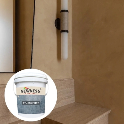 Revestimiento en polvo para decoración de paredes interiores pintura decorativa resistente al agua de estuco