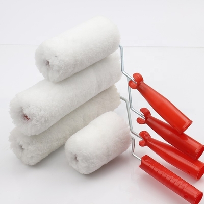 Manija de plástico PP de 4 pulgadas Mini Roller Roller de pintura para herramientas profesionales de pintura de paredes