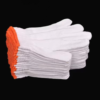 Guantes de trabajo manuales de algodón de punto para hombres