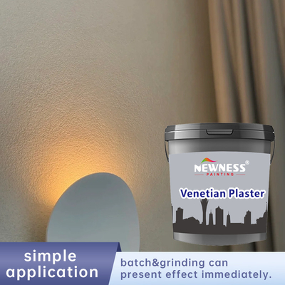 Pintura de pared de hormigón pulida de estilo industrial moderno con prueba de moho y anti-grietas