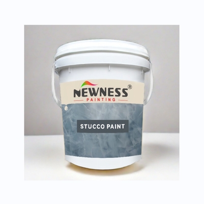 Pintura de acabado para paredes interiores de estilo industrial con textura de pared de estuco de alto brillo