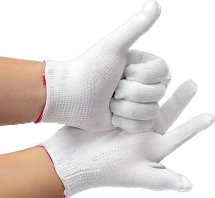Guantes de piel de cabra personalizados de algodón/poliéster de 20 a 60 g para protección de soldadura de mujeres