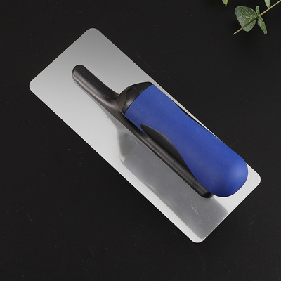Halla de plástico Cuchilla de acero inoxidable herramienta de alisado de pared seca para raspar yeso