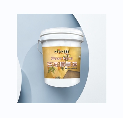 Pintura de paja de arroz ecológica para revestimientos de paredes interiores y exteriores sostenibles