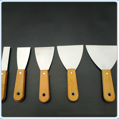 Medium Ext. Manilla 2 pulgadas Cuchilla de desbaste para la herramienta de revestimiento de pared de raspador de masilla Logotipo personalizado
