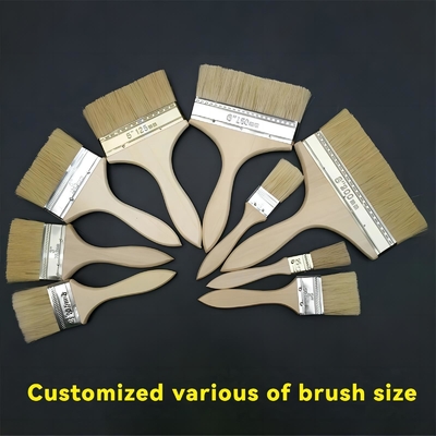 Pín de tallado de mango de madera acrílico UV Gel Polish Brush Acrylic Set para soporte OEM