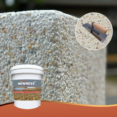Efecto de textura de la piedra de suministro directo pintura exterior de la casa con arena natural y grava