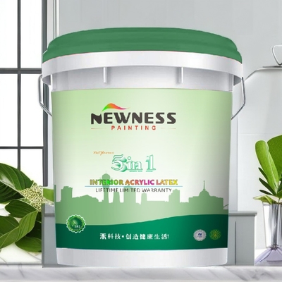 Emulsión de pintura para paredes interiores de revestimiento de edificios con cubierta superior CAS no 9003-01-4