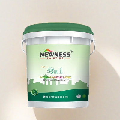 Emulsión de pintura para paredes interiores de revestimiento de edificios con cubierta superior CAS no 9003-01-4