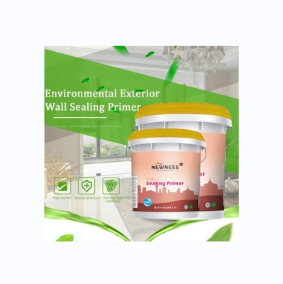 Revestimiento de pared transparente para el hogar excelente primer de pared de adhesivos acrílicos 20KG/BUCKET