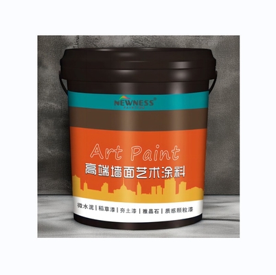 20KG Bucket Excelente resistencia a las manchas Emulsión acrílica de pared pintura de construcción para paredes y suelo