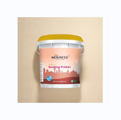 Primer de sellado resistente al alcalino a base de agua para decoración de paredes exteriores