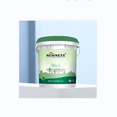 Aplicación de pincel ecológico Apariencia de la película dura Pintura de pared de emulsión de látex interior
