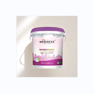 Método de aplicación de pincel de pintura de pared interior Acrílico Materia prima principal Pintura emulsionada
