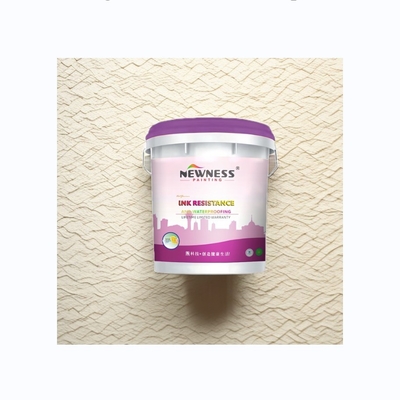 Aplicación de rodillos Excelente resistencia a las manchas Emulsión acrílica pintura para paredes de edificios