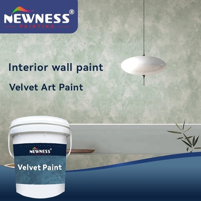 Actualice sus paredes con pintura de pared de revestimiento líquido sin aceite ECO y pintura de arte de terciopelo
