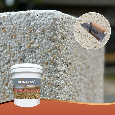 Contenido total de sólidos 80% Super textura hidrofóbica Pintura acuática para una excelente decoración