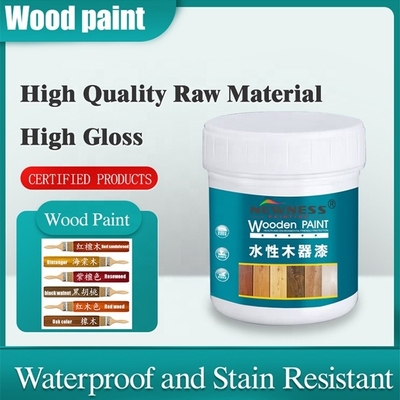 Método de aplicación con cepillado y aerosol PU Verniz de madera transparente Primer de recubrimiento Lija de sellador de pintura