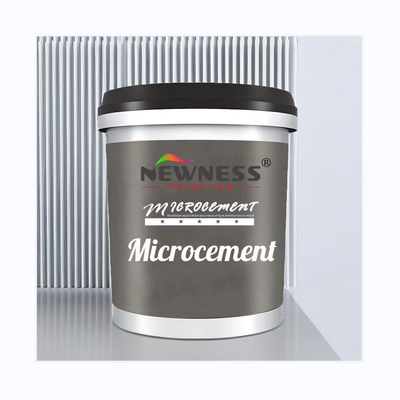 Pintura de paredes y pisos de micro cemento de alta dureza de 2-3 mm de espesor para la venta en 2024