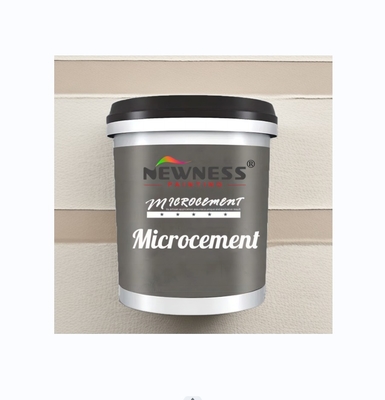 Pintura de microconcreto de silicato para una excelente impermeabilización y recubrimiento resistente a las manchas