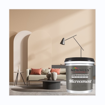 20KG/BUCKET Volumen de pintura de silicato acrílico látex líquido de microcemento para paredes interiores