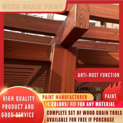 Método de aplicación de pulverización Colores personalizados Sublimación Cobertura en polvo de grano de madera con MF Tio2