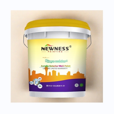 No CAS 9003-01-4 Alta resistencia a las intemperie pintura de emulsión para paredes exteriores para edificios