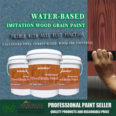 Método de aplicación de pulverización Colores personalizados Sublimación Cobertura en polvo de grano de madera con MF Tio2