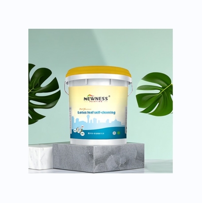 Pintura directa de emulsión amarilla contra el moho para paredes interiores en superficies de aluminio