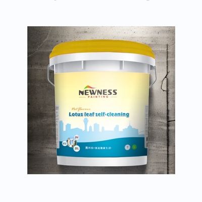 Pintura de pared de alta cobertura para decoración de interiores de hogar Aplicación de aluminio y método de cepillado