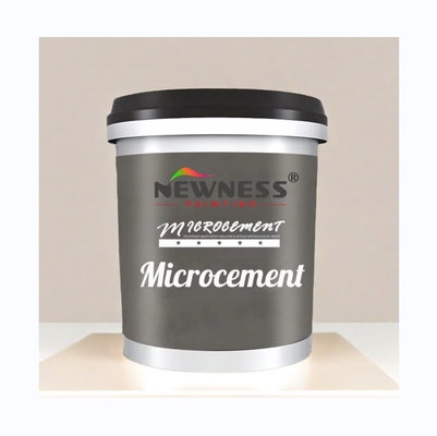 Pintura para paredes integradas de fondo de microsementos de estilo europeo