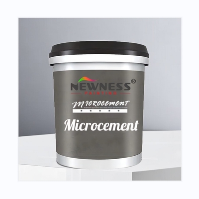 Kit de pintura de pared sin costura de microcemento de alta dureza Método de raspado de microcemento de silicato