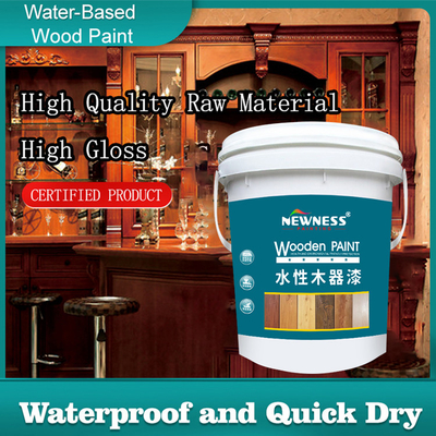 202-415-4 Pintura primer de manchas de madera clara y seca rápida para acabados de muebles de madera