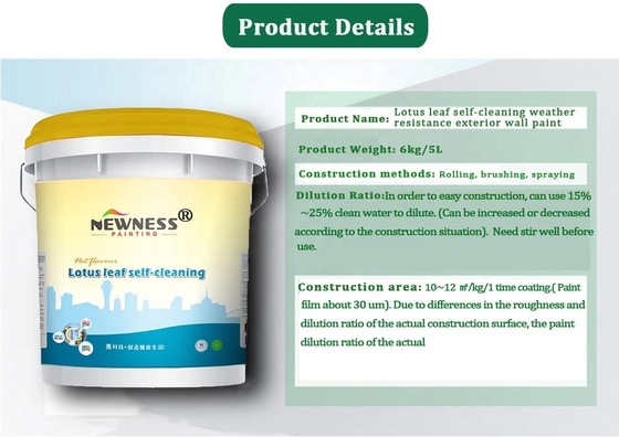 MF Tio2 Revestimiento de pared de látex blanco para decoración interior y exterior superior de casas