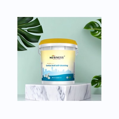 Método de aplicación del pincel Pintura profesional de emulsión de estireno acrílico y látex semibrillante