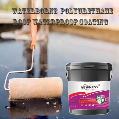 Revestimiento impermeable de poliurea PU de un solo componente gris para todas las condiciones climáticas