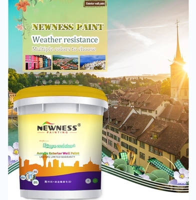 Revestimiento de construcción pintura de textura mate con aspecto de película dura Emulsión de látex acrílico