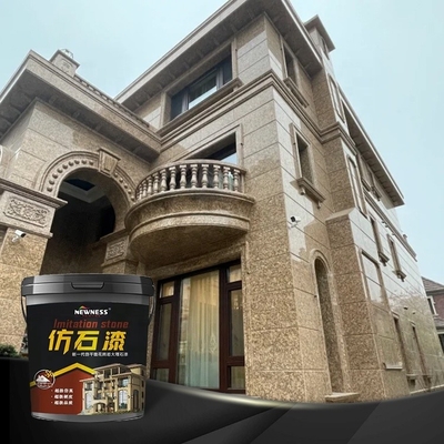 Foshan Colorido Granito Efecto de pintura con método de aplicación de pulverización Volumen 20KG/BUCKET