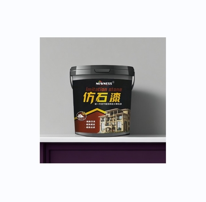 Pintura de granito industrial impermeable con acabado mate brillante y volumen de 20 kg / cubo