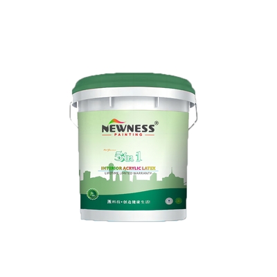 Método de aplicación del pincel Pintura de látex acrílico ecológico para revestimiento de paredes interiores