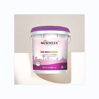 Pintura de emulsión para paredes interiores de textura superfina