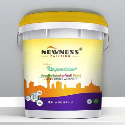 Pintura de látex libre de formaldehído para paredes exteriores e interiores