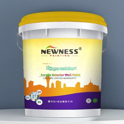 Pintura de látex libre de formaldehído para paredes exteriores e interiores
