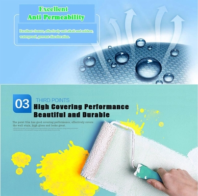 Pintura de látex libre de formaldehído para paredes exteriores e interiores
