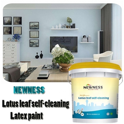 79-10-7 No CAS. Pintura de látex acrílico puro 1.25Kg/L Densidad con acabado brillante avanzado
