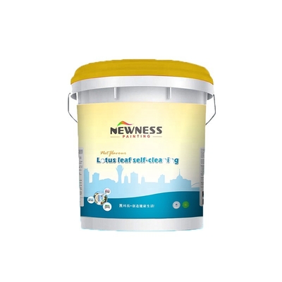 79-10-7 No CAS. Pintura de látex acrílico puro 1.25Kg/L Densidad con acabado brillante avanzado