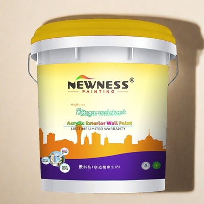 Pintura de látex acrílico puro de fórmula avanzada para paredes interiores y exteriores Muestra libre